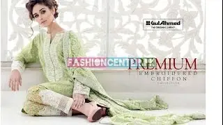 Gul Ahmed Premium Embroidered Lawn Dresses 2017