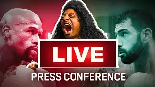 Floyd Mayweather Vs John Gotti III - PRESS CONFERENCE (LIVE COMMENTARY)