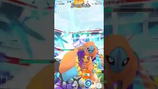 LEGENDARIO DEOXYS DEFENSA INCURSI&Oacute;N #pokemongo #gobattleleague #equiporocket #pvp