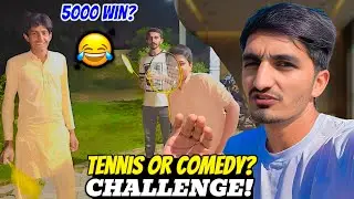 Who&rsquo;s the Tennis King? 👑 |🔥 Alizaib vs Arroz Hassan (Who Wins? 🏆) | Zaibi Bhai Vlog