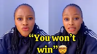 Watch this lady dragging Operation dudula and March and March😳