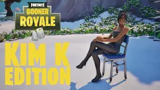 I SUPRISED my friends with KIM K in Fortnite!