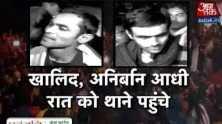 JNU Students Umar Khalid And Anirban Bhattacharya Surrender Late Night