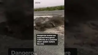 Heavy rainfall causes chaos in California