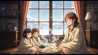 A Peaceful Snow Day at Home ❄️ | Cozy Cooking & Winter ASMR | Ghibli-Style
