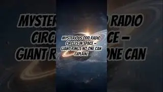 Mysterious Odd Radio Circles in Space, Giant Rings No One Can Explain! #shorts #sciencefacts #facts