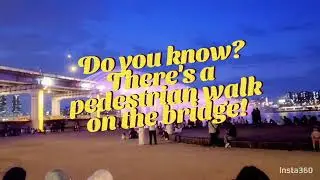 Banpo Bridge in Summer Seoul, June 2024.
