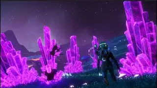 No Man's Sky - Collecting Nanite Clusters from Radiant Shards