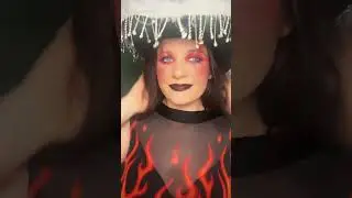 Burning up #makeuptransition #firemakeup #alternativemakeup
