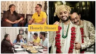Homely Dinner with Tanusree Shankar (KakiMa) | Sreenanda Shankar (Bestie) #sharmaoray
