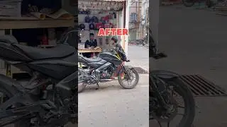 PULSAR NS 125 || WRAPPING || FULL BODY || BLACK || BIKE || MODIFICATION || RIDING || ACCESSORIES