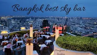 Best rooftop bar in bangkok | Hangover 2 shooting hotel lebua state tower | full tour |