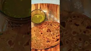 mixed chapati recipe 🤤🤤|| best side dish for chapati|| methi paratha|| dinner|| #shorts #viral