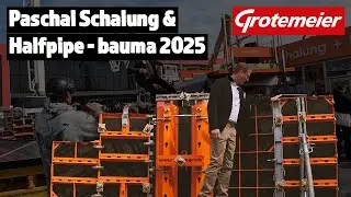 Paschal Schalung & Halfpipe: Innovation trifft Action &ndash; bauma 2025 Talk mit Grotemeier