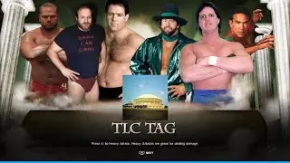In This Very Ring on YouTube! 6-Man TLC Tag match