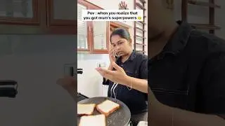 Mumma&rsquo;s super power 🫢 | #relatable #youtubeshorts #chikituvibe
