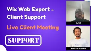 Live Client Support | Wix Web Expert Solving Website Issues | Monoar Hossain - Wix Web Expert