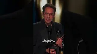 Adopt, don't shop! 💛 #Oscars #RobertDowneyJr #Shorts