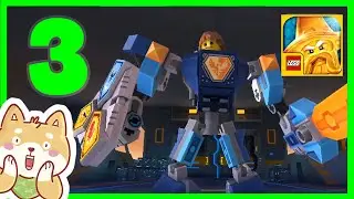 LEGO NEXO KNIGHTS: MERLOK 2.0 - Kids Apps Educational - iOS, Android Gameplay - Part 3