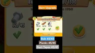 INCREASE BARN STORAGE TO 1350 #hayday #haydaybarnupgrade