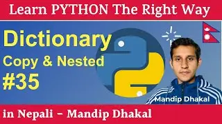 35.  Dictionary - Copy & Nested [in Nepali]