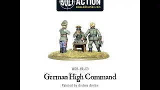 обзор набора German High Command (warlord games)