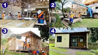 HOW TIMBER HOUSES ARE BUILT POWERED BY  EASY HOUSING UGANDA