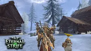 Мобильный геймплей Eternal Strife | MMORPG с открытым миром | Android iOS