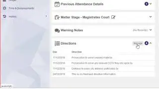 Essentials - Managing Court Directions