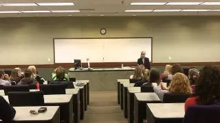 OVC Commissioner Beth DeBauche advises female athletes