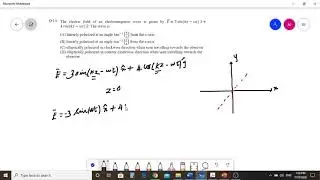 PHYSICS || GATE - 2019 || Answer Key with Detailed Explanation || Question 14|| 1 Mark
