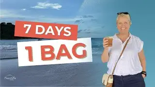 Я собрала вещи на 7 дней в одну ручную кладь (для бизнеса и пляжа).