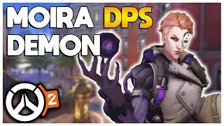 AGGRESSIVE MOIRA GAMEPLAY - 49 ELIMS in Overwatch 2