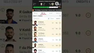 RCB vs CSK Dream11 Prediction | RCB vs CSK Dream11 Team | Dream 11 Team of Today Match | RCB vs CSK