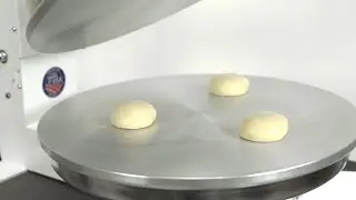 Press Fresh Flour Tortillas with Dough Press - Flex X2T