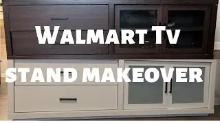 Walmart Tv stand make over