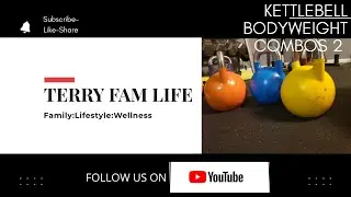 25 minute KETTLEBELL/BODYWEIGHT Combos #2 workout **FOLLOW ALONG**