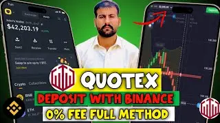 How to Deposit on Quotex through Binance || Quotex per deposit kaise karen