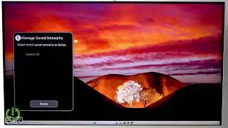 SAMSUNG SMART Monitor M8 &ndash; How to Forget WiFi Network and Reconnect