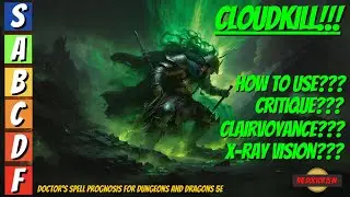 CLOUDKILL How To Use This Great Spell | Dungeons and Dragons