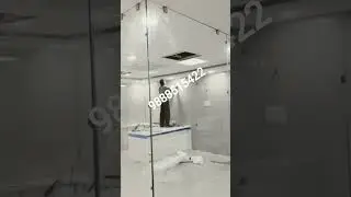 # glass partition                                  #patch fitting.