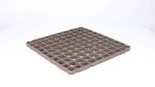 Heat resistant steel tray