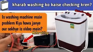 Washing machine problem tracing||and fixed||washing machine repair service