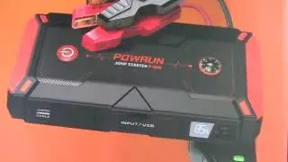 POWRUN JUMP STARTER TEST