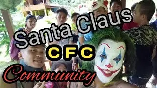 Santa Claus.  Manado. CFC. Community. Beraksi