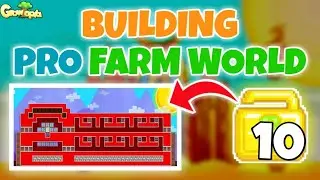Строим PRO FARM WORLD с помощью 10WLS! | Гроутопия