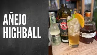 A&ntilde;ejo Highball Cocktail Recipe - How to make an A&ntilde;ejo Highball Cocktail | Difford's Cocktail Guide