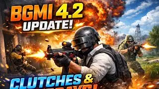 BGMI CLUTCHES AND SPRAYS || NEW 4.2 UPDATE | IQOO NEO 7 PRO 💯🔥👊.......