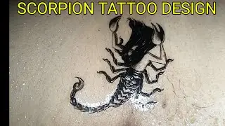 scorpion tattoo | scorpion tattoo design | scorpion tattoo ideas #scorpio  #scorpion #tattoo