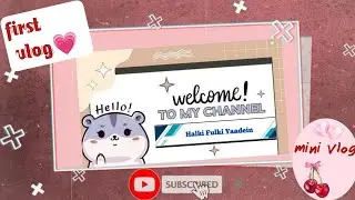 My First Vlog✨ First Vlog | New Journey☺️  My First YouTube Vlog | New Start 🌼